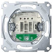 Переключатель 1-клавишный с подсветкой Merten механизм