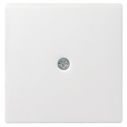 Накладка вывода кабеля Gira System 55 белый матовый