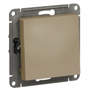 Кнопка  10А SE AtlasDesign, шампань