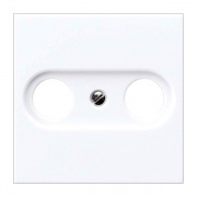 Накладка телевизионной розетки TV-SAT(FM) Jung A+AS Белый