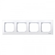 Рамка 4-ая M-Plan Merten Активный белый