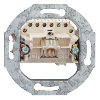 Мех-зм 1-ной тлф. розетки RJ11/12 (8)