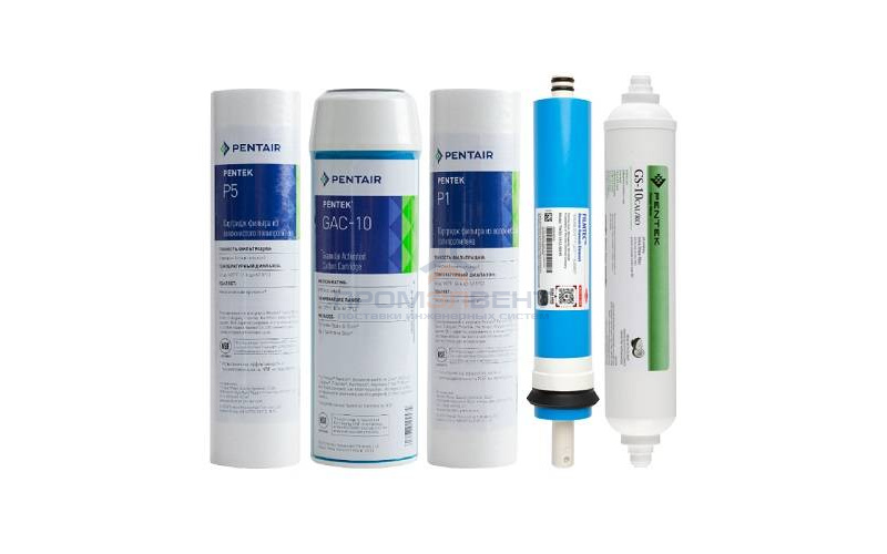 Комплект сменных картриджей Atoll №102m STD (для систем обратного осмоса A-550m STD, A-560m)