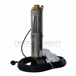 Насос скважинный Водолей БЦПЭ 0,32-63 У (1,0 кВт, Qmax 1,2 м³/ч,Hmax 90 м, кабель 63 м)