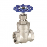 Задвижка клиновая GENEBRE 2200 - 3/4" (ВР/ВР, PN16, Tmax 180°C, ручка-вентиль, нерж.сталь)