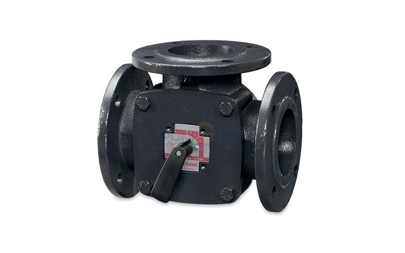 Клапан термостатический смесительный ESBE 3F - Ду150 (фланцевое соединение, PN6, 110°C, KVS 400)