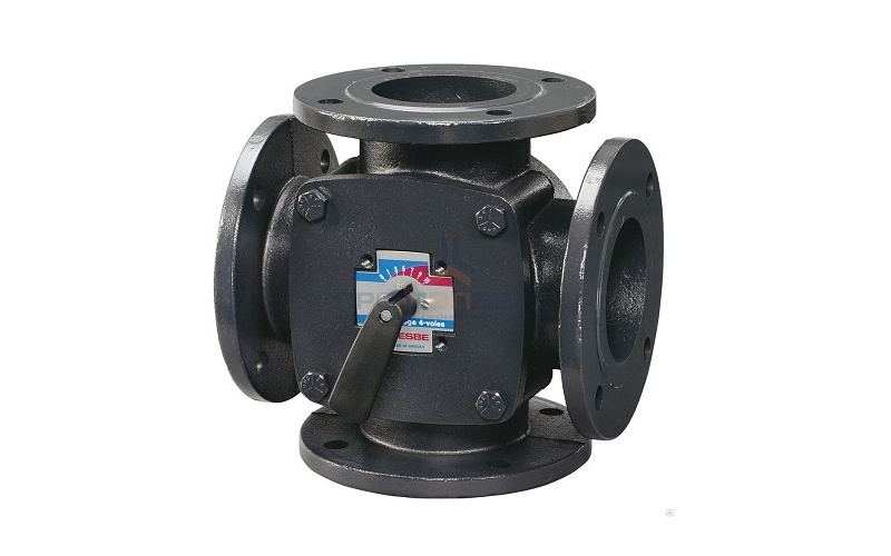 Клапан термостатический смесительный ESBE 4F - Ду50 (фланцевое соединение, PN6, 110°C, KVS 60)