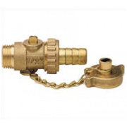 Кран сливной водоразборный ITAP 139 - 1/2" (НР/Штуцер, PN12, Tmax 90°C, без ручки)