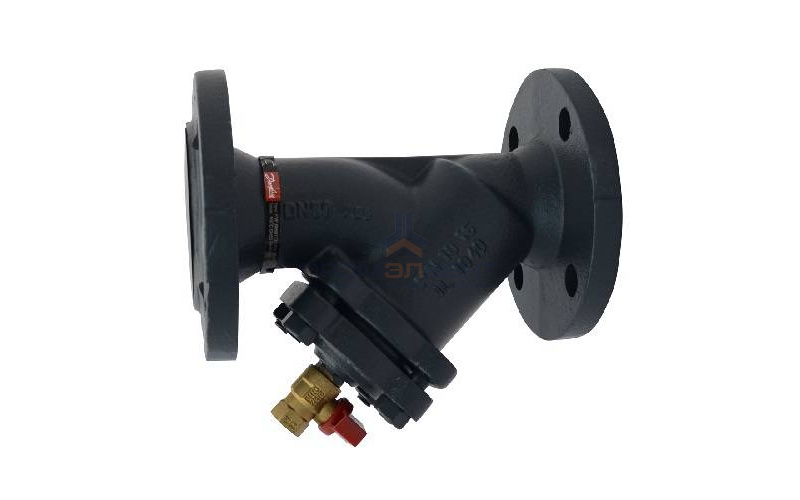 Фильтр грубой очистки Danfoss FVF - Ду50 (Фланец/Фланец, PN16, Tmax 150°C, со сливным краном)