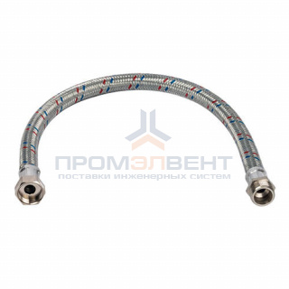 Подводка для воды гибкая STOUT (Гайка/Штуцер) - 1/2" x 3/8" (длина 600 мм)