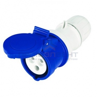 Розетка кабельная DKC Quadro IP44 16A 3P+E 400V