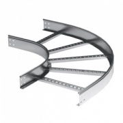 Угол горизонтальный 90? 50x500 R300, нержавеющий