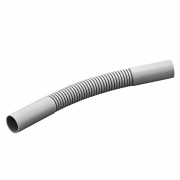 Поворот гибкий гофрированный для труб ПВХ d25мм [уп. 20шт]