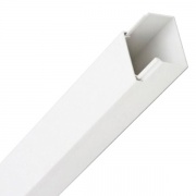 Кабель-канал 60х60 белый Промрукав 2м/шт [уп. 24м] (кабельный короб)