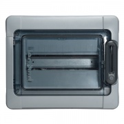 Бокс Legrand Plexo IP65 накладной на 12 (1х12) модулей с шинами N+PE с прозрачной дверью