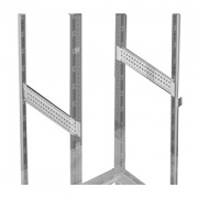 Рейки боковые, широкая, для шкафов CQE глубиной 1000мм, 1 упаковка - 4шт.