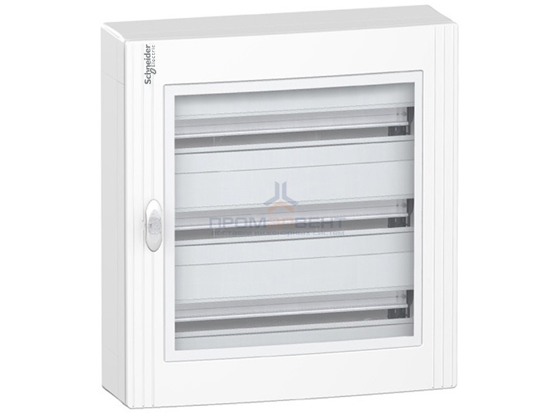 Щит навесной Schneider Electric Pragma (3х24) 72 модуля с прозрачной дверью с клемниками N+PE